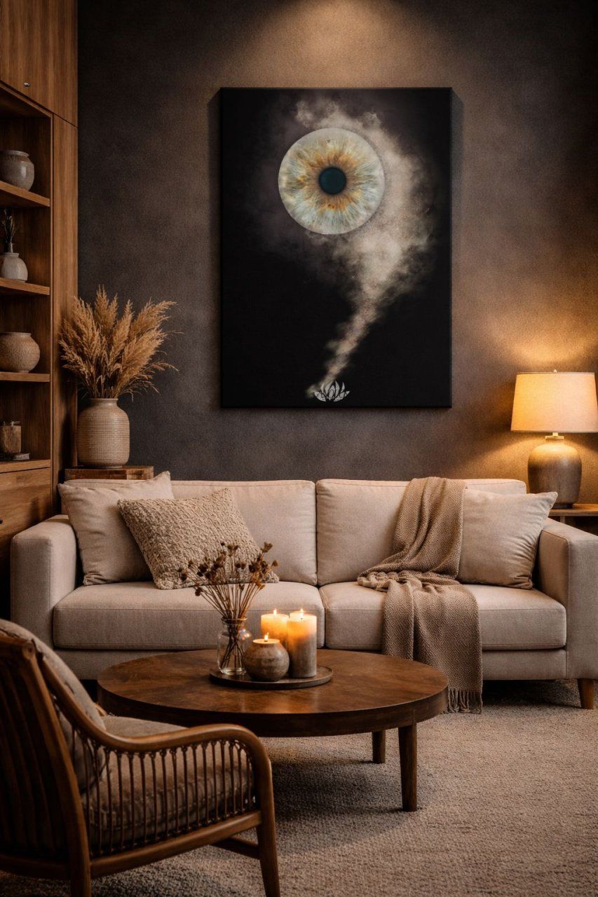 Photographie d’iris artistique réalisée à St-Aubin-Sauges, canton de Neuchâtel