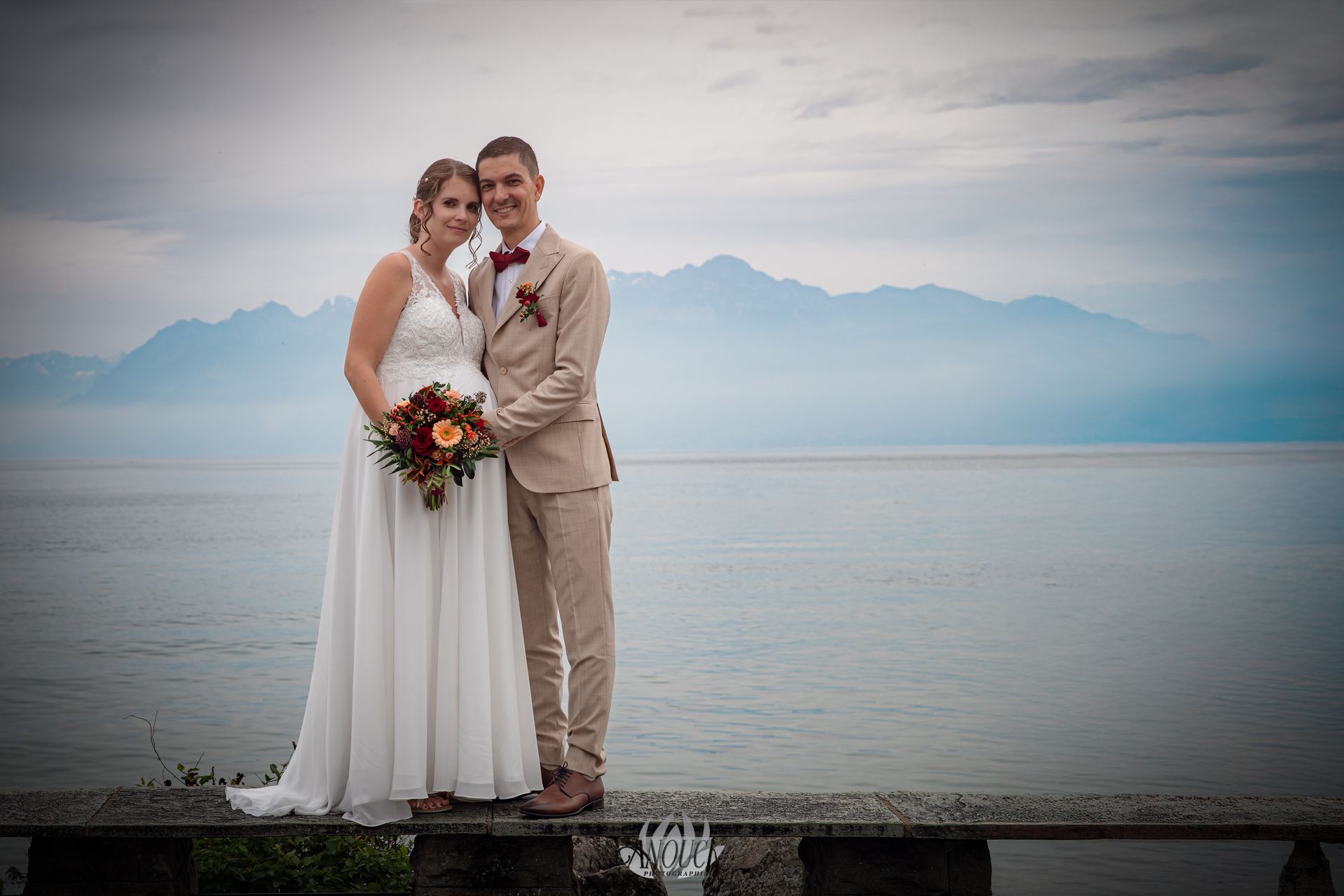 Photographie de mariage naturelle en Suisse romande