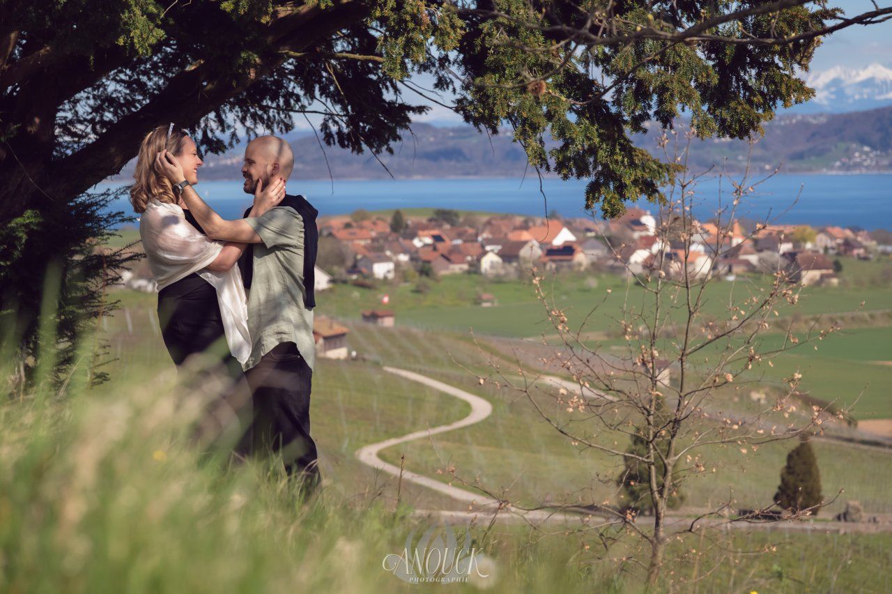 Séance photo couple en Suisse Romande
