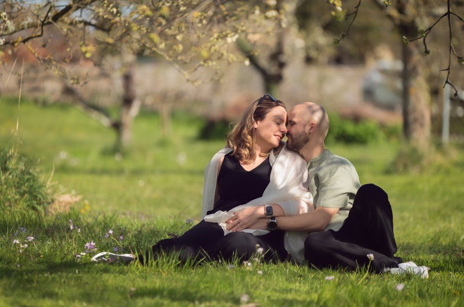 Portrait couple en lumière naturel