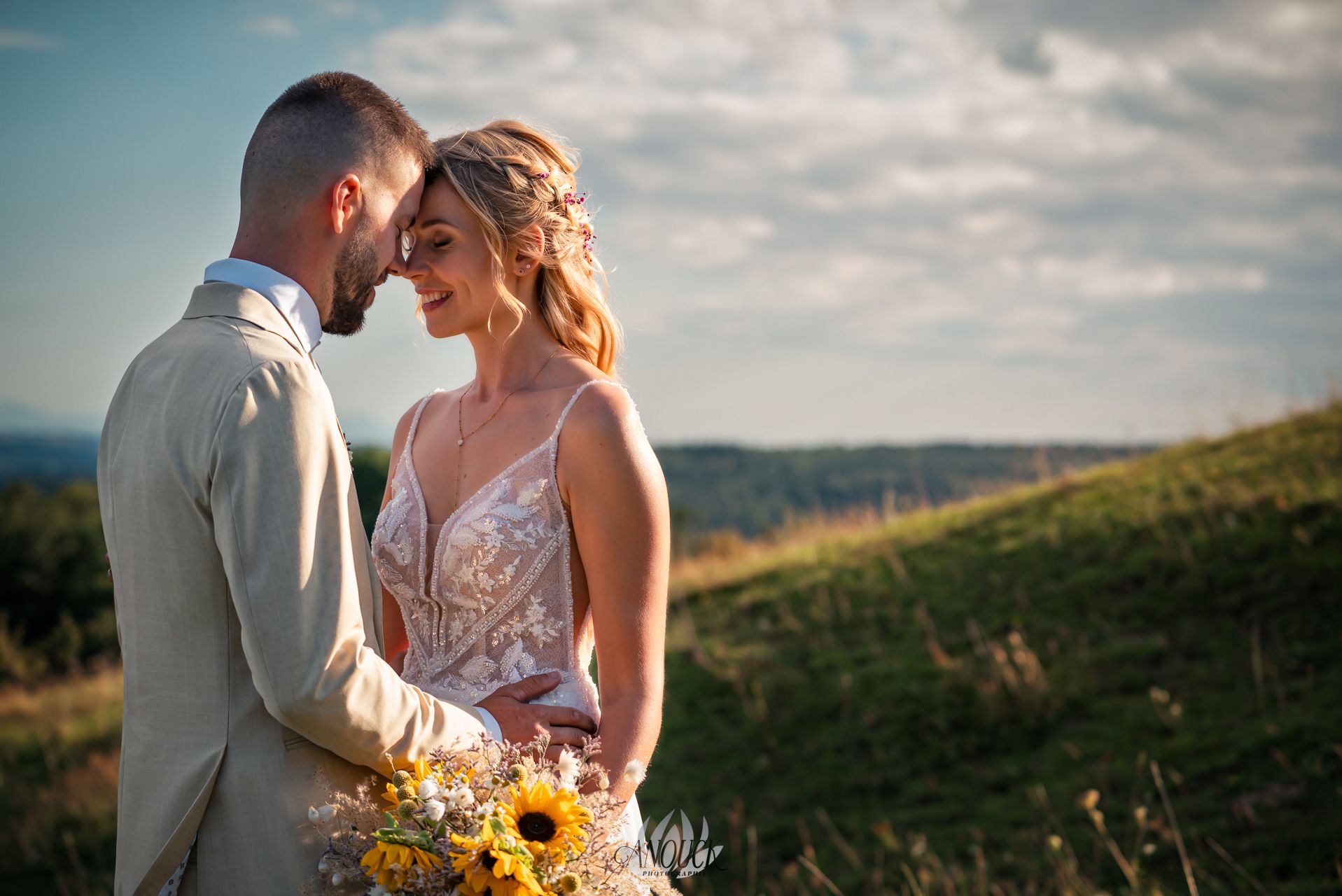 Photographie de mariage naturelle en Suisse romande